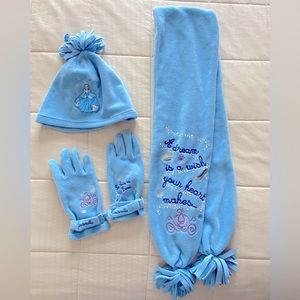 Disney Cinderella Girl’s Cold Weather Set